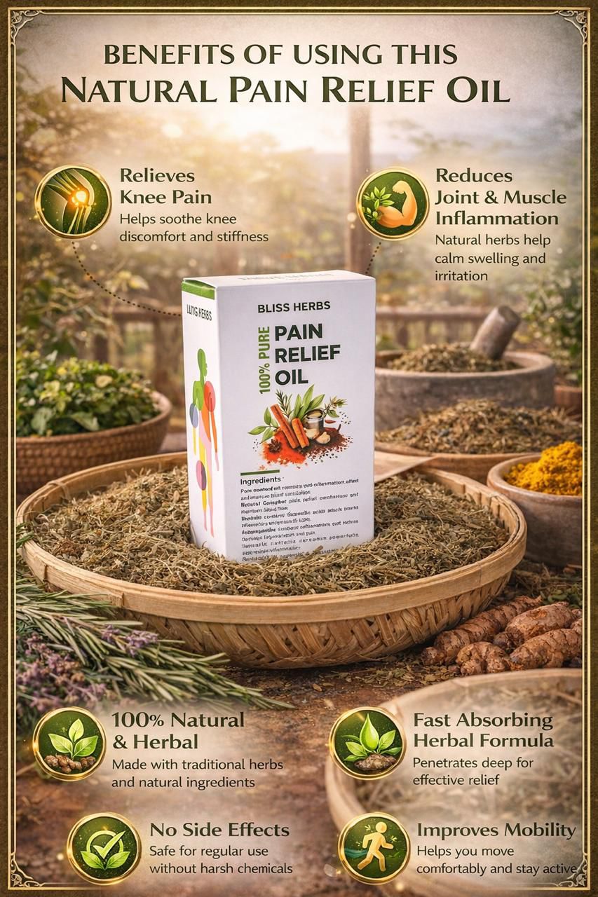 Knee and Joint Pain Oil